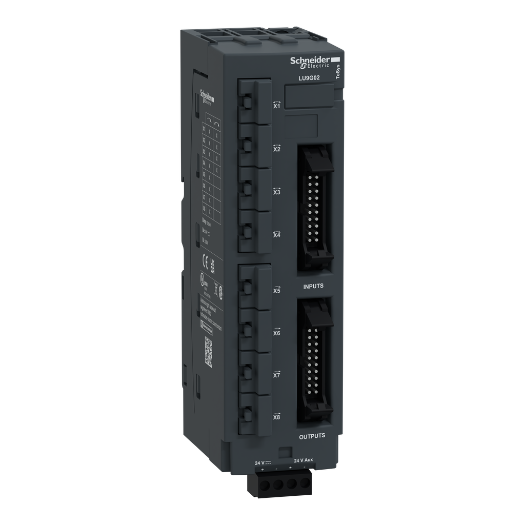 TeSys U - répartiteur 8 départs-moteurs - 8xRJ45 - 2 HE10 côté automate - 24Vcc