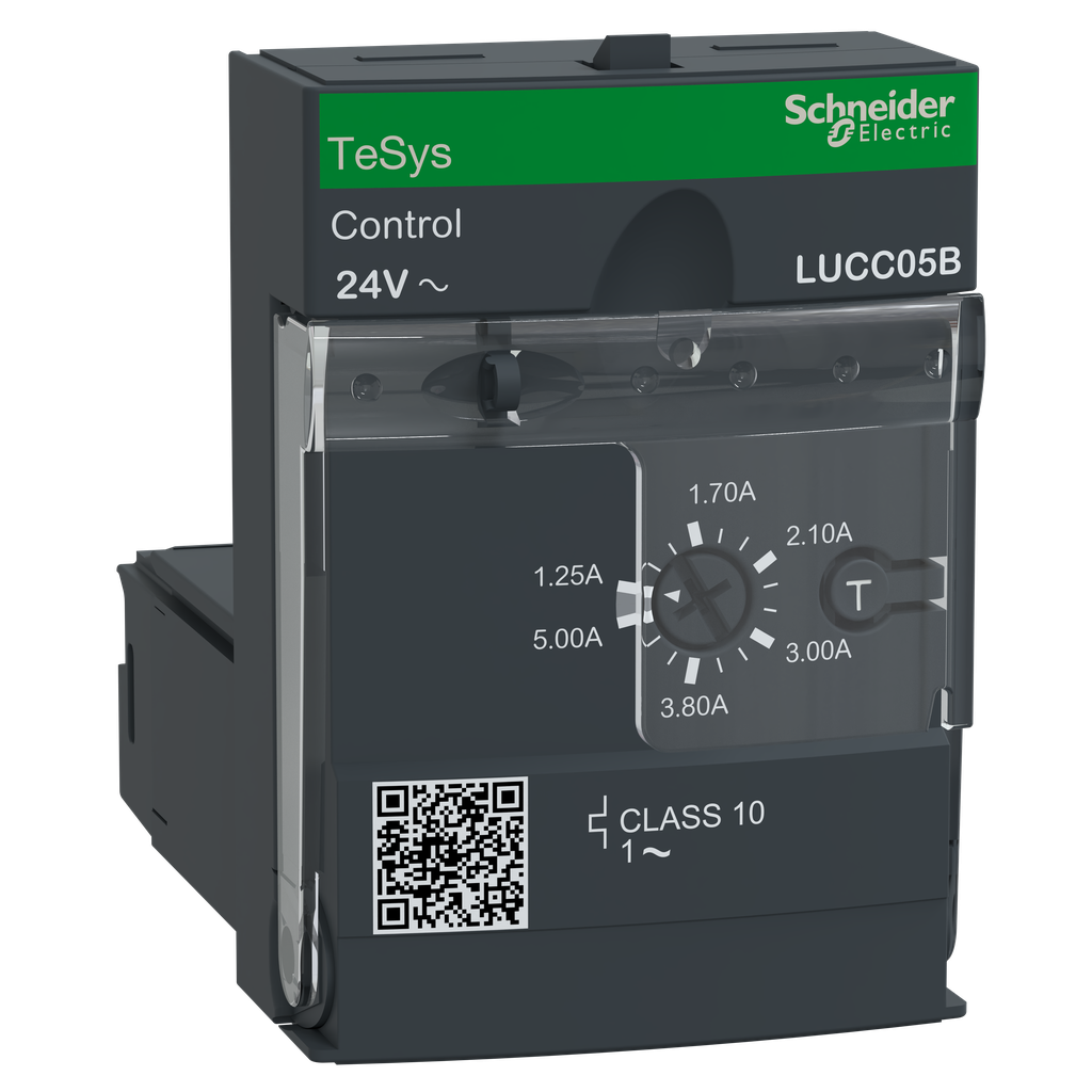 TeSys LUCC - unité de contrôle évolutif - classe 10 - 1,25..5A - 24Vca