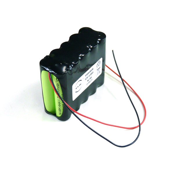 Pack(s) Batterie Nimh 10x AAA 10S1P ST2 12V 800mAh F
