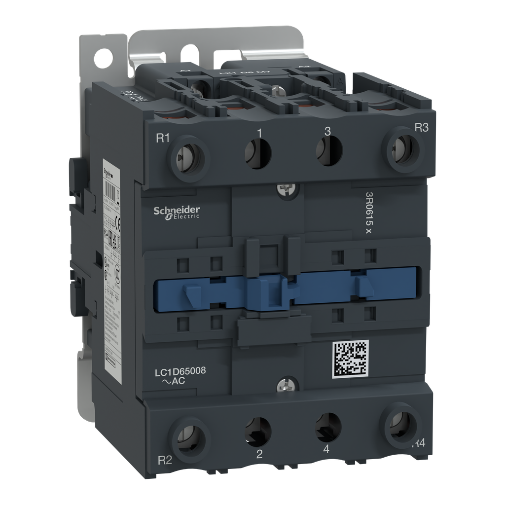 TeSys LC1D - contacteur - 4P (2F+2O) - AC-2 440V - 65A - bobine 220Vca - 50/60Hz