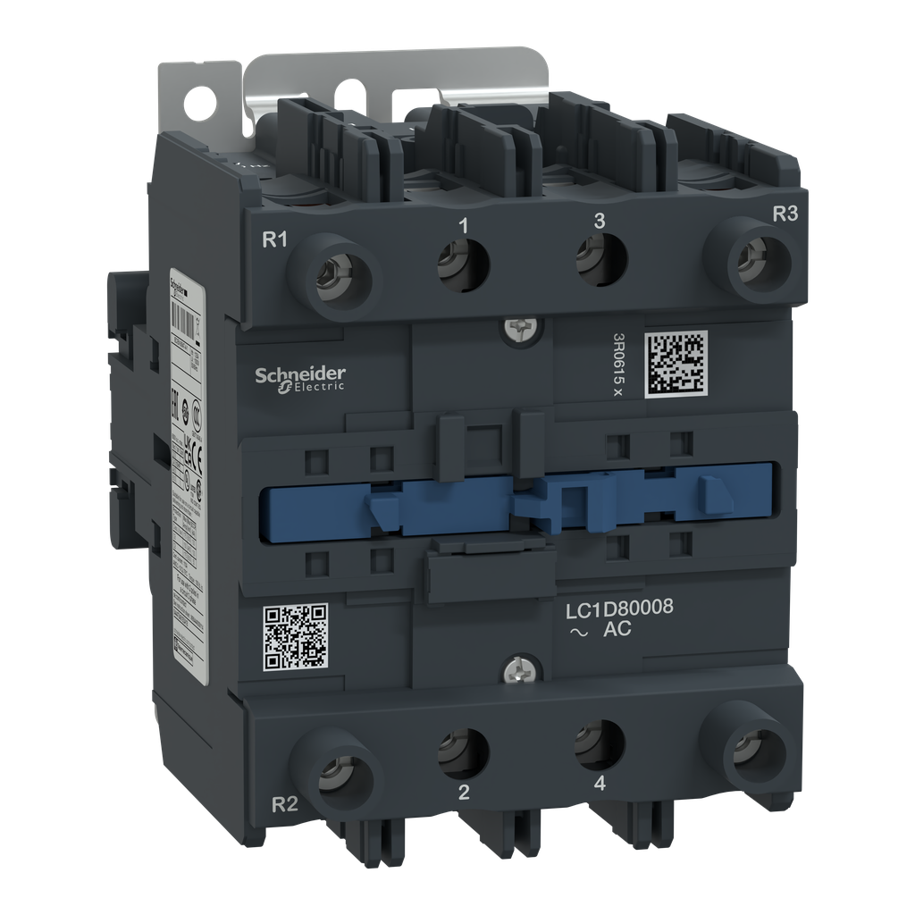 TeSys LC1D - contacteur - 4P (2F+2O) - AC-1 440V - 125A - bobine 220Vca