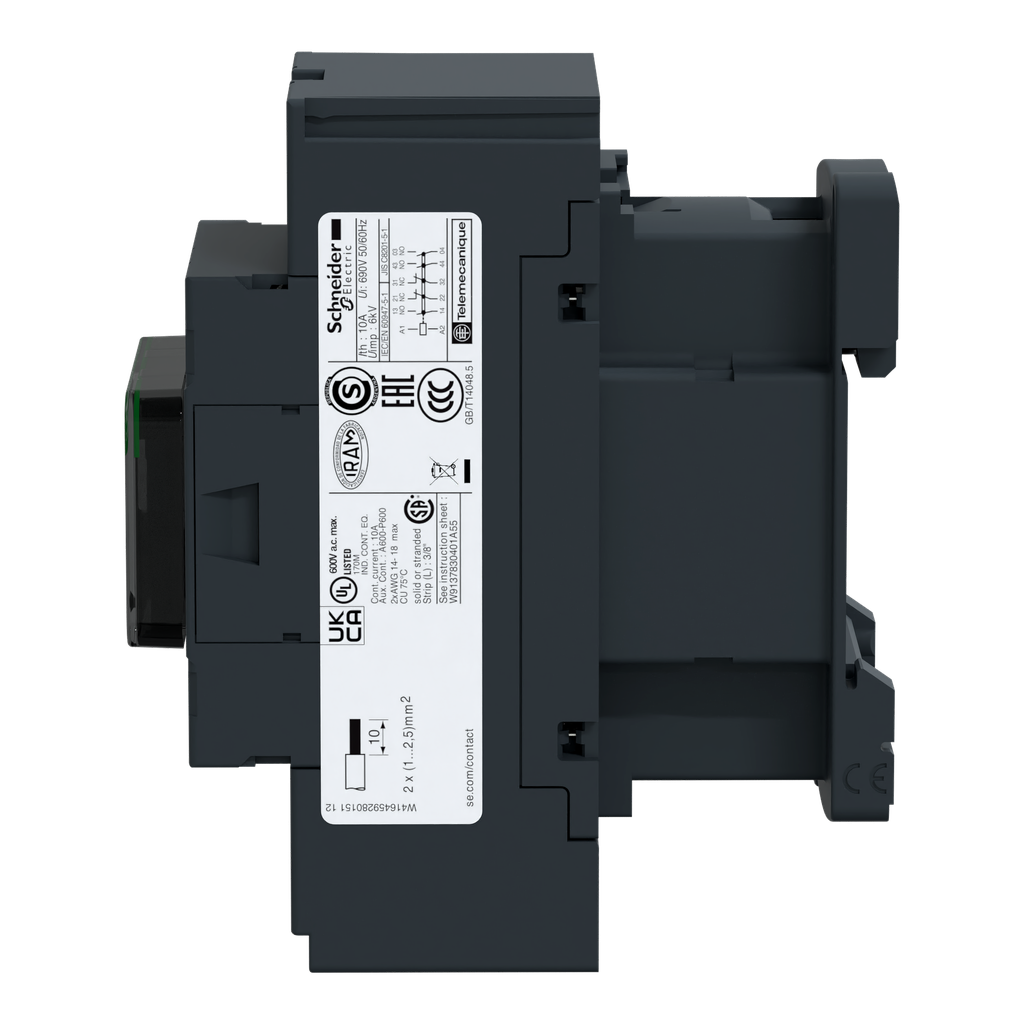 TeSys CAD323 - contacteur - 3F+2O - instantané - 10A - 24Vcc