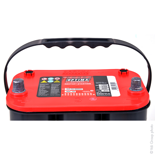 Batterie(s) Batterie démarrage haute performance Optima RedTop RT S 3.7 12V 44Ah