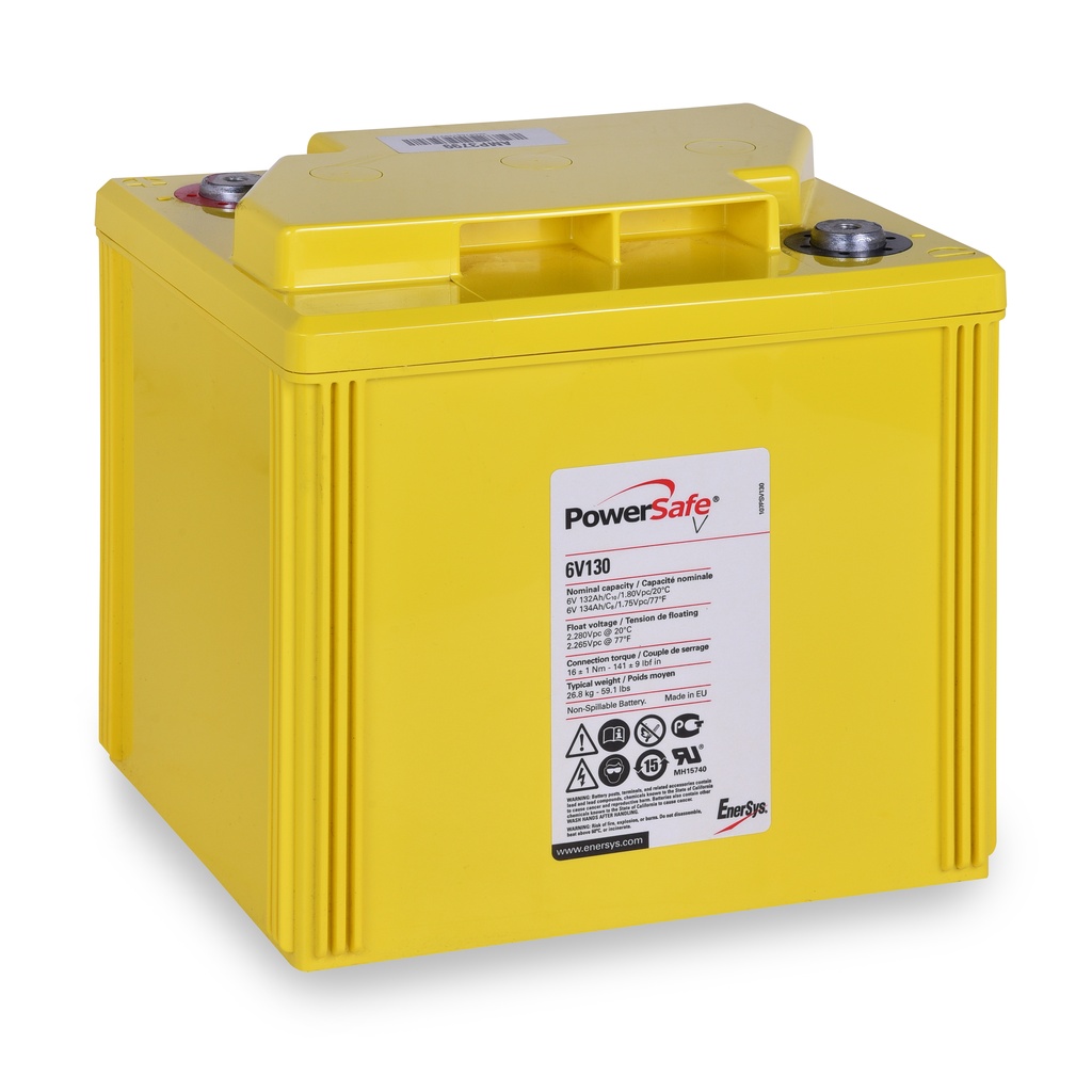 Batterie(s) Batterie onduleur (UPS) PowerSafe V 6V130 6V 132Ah M8-F