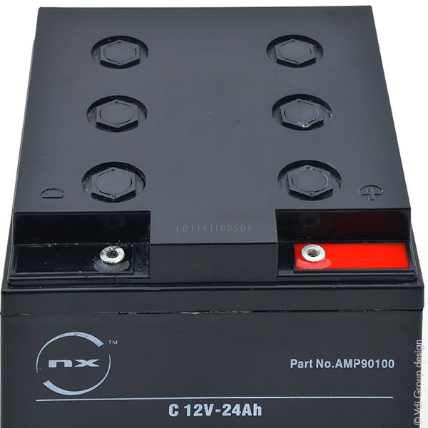 Batterie(s) Batterie plomb etanche gel NX 24-12 Cyclic 12V 24Ah M5-F