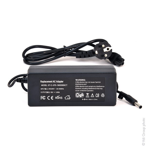 Unité(s) Alimentation pour ordinateur portable Samsung 19V 75W