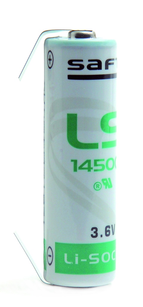 Pile(s) Pile lithium LS14500-CNR AA 3.6V 2.6Ah T2