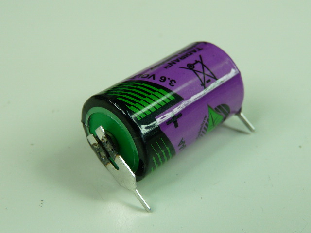Pile(s) Pile lithium SL-750/PR 1/2AA 3.6V 1100mAh P2