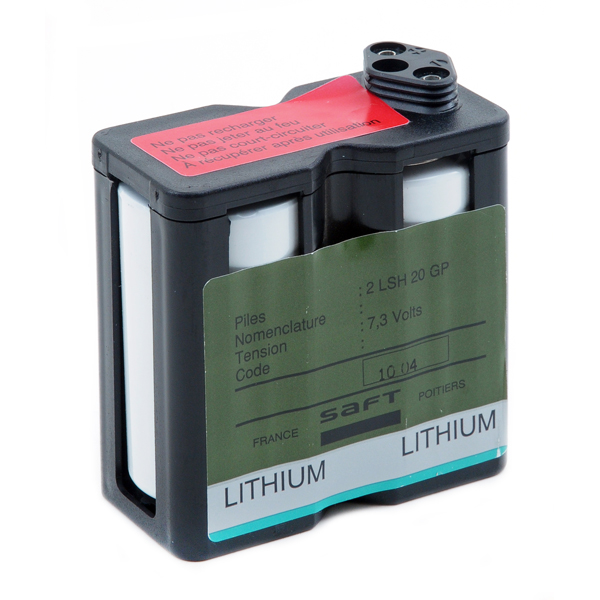 Pile(s) Pile lithium 2LSH20 PS42A 7.2V 7.75Ah