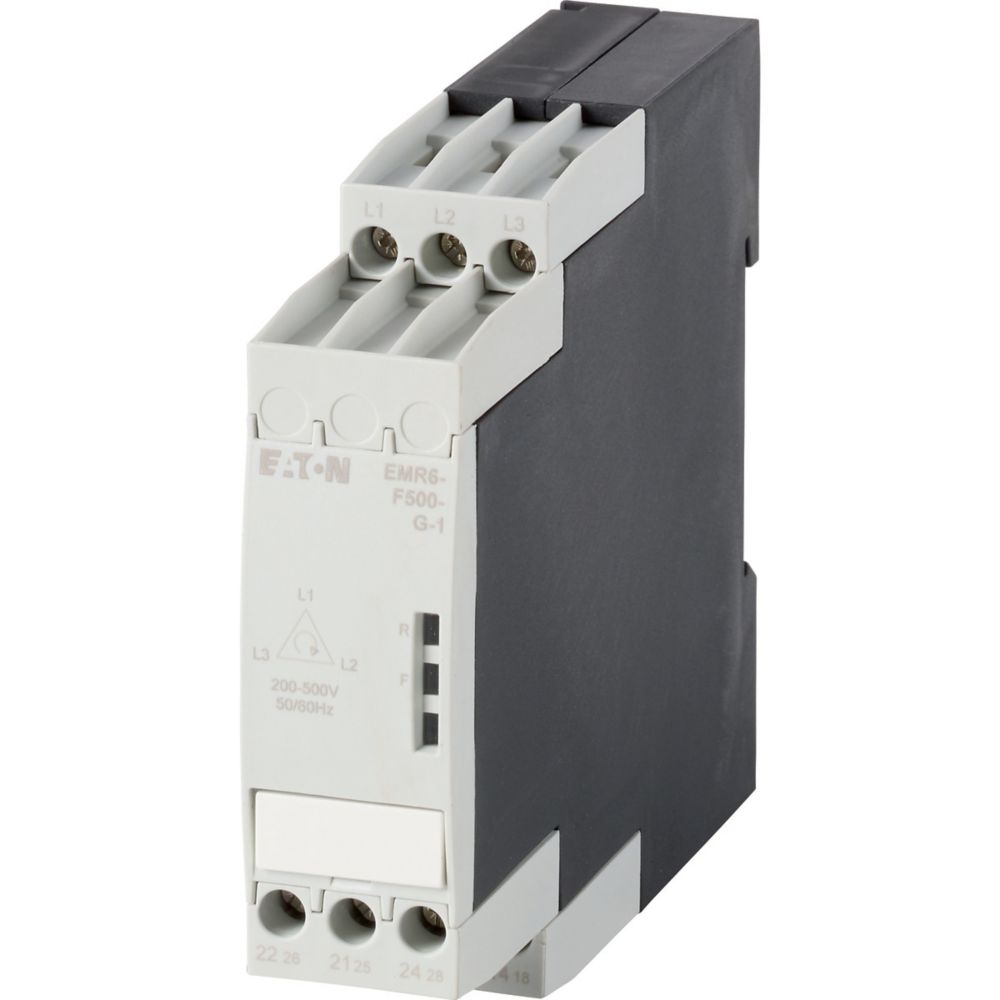Relais de contrôle d'ordre de phases, 200 - 500 V AC, 50/60 Hz