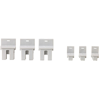 Accessoires easyE4 (3 connecteurs et 3 capots de protection)