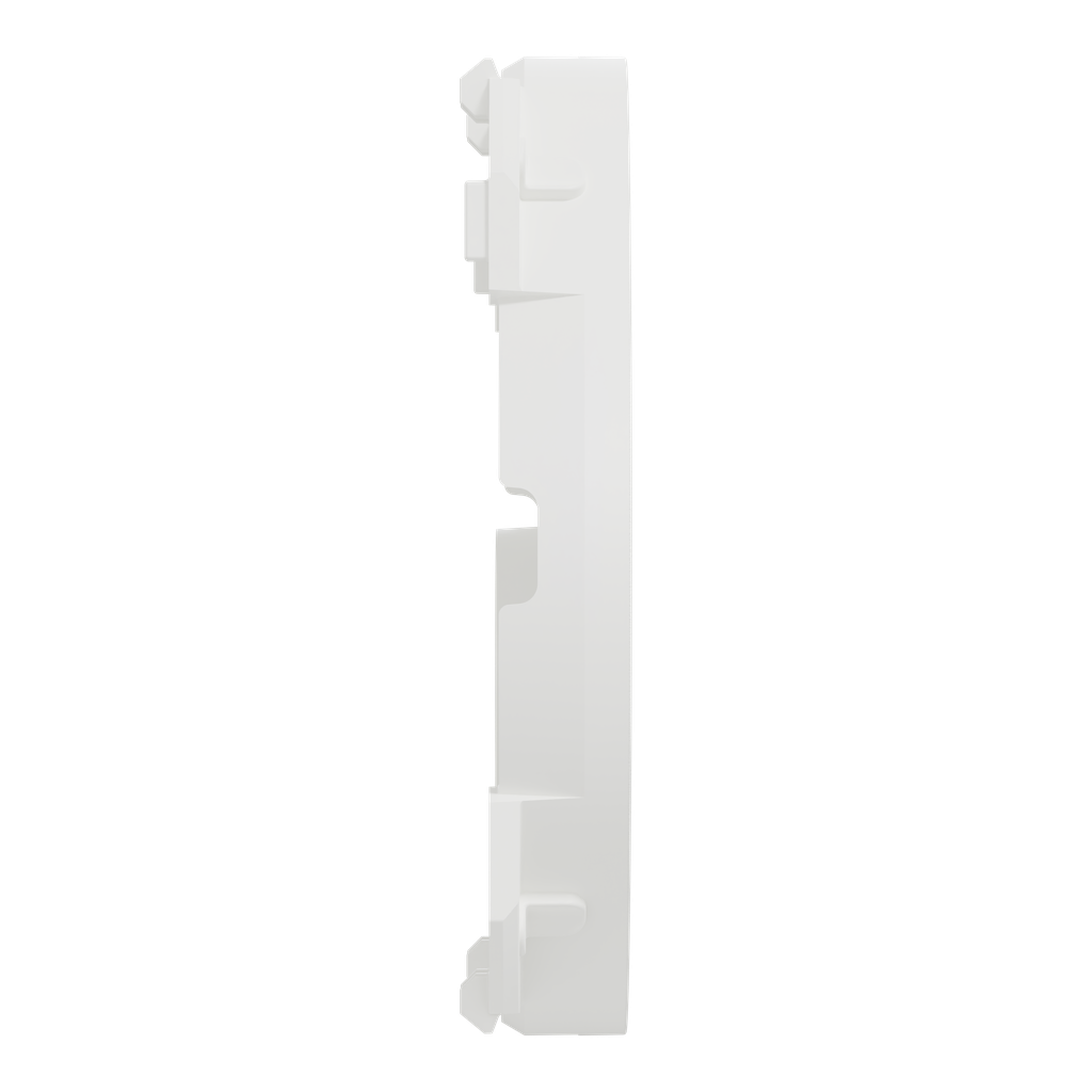 Odace - enjoliveur seul - pour prise TV - blanc craie