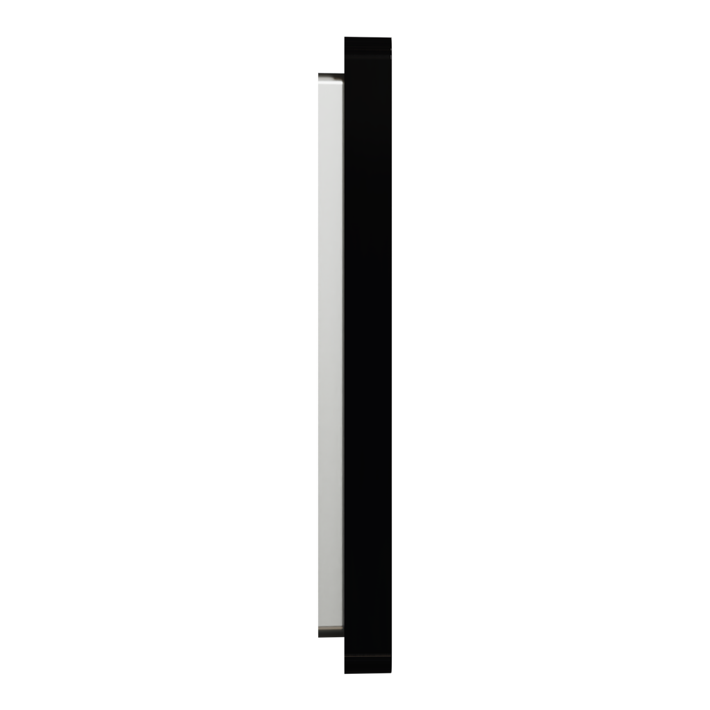 Odace Architecte - plaque de finition latérale - Noir émaillé
