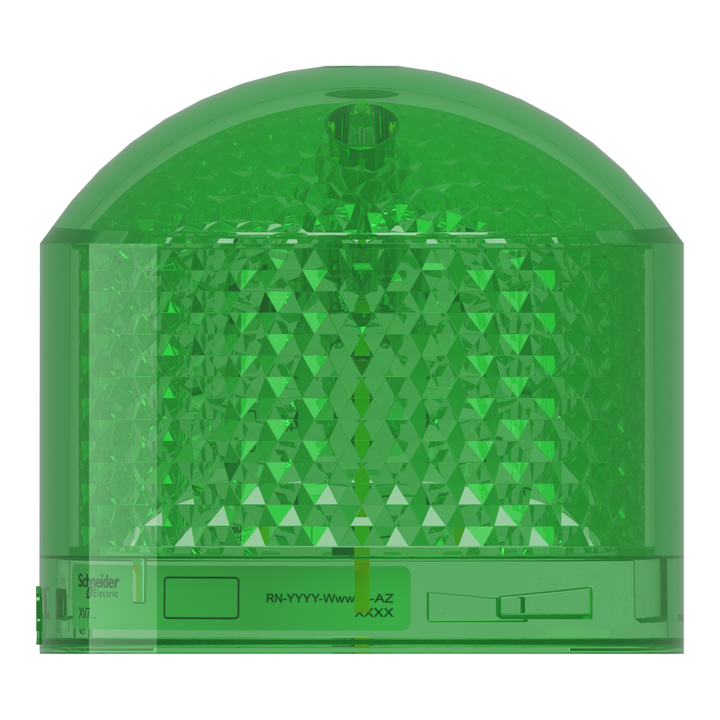 Harmony XVB7 - Balise lumineuse Fixe Vert - LED 24V