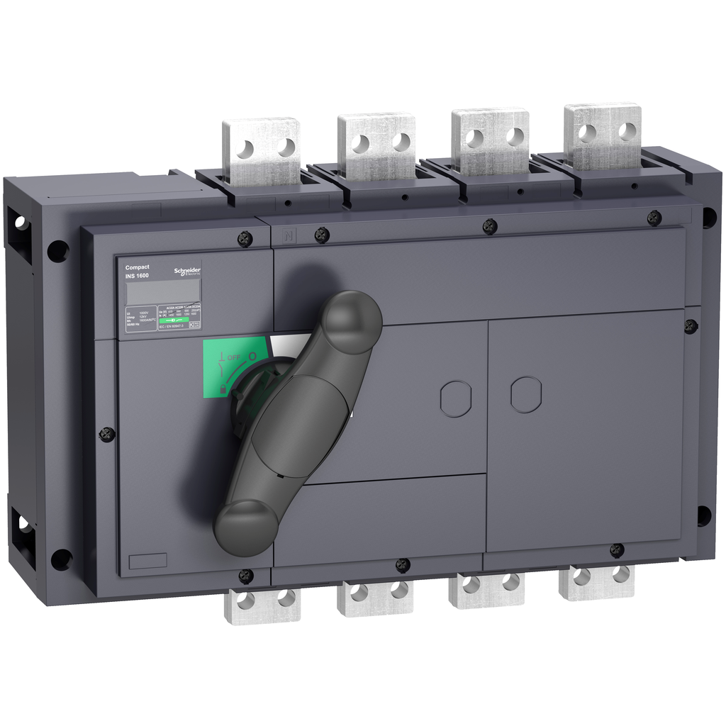 ComPacT INS/INV - interr sectionneur boîtier moulé Interpact INS630b - 4P - 630A