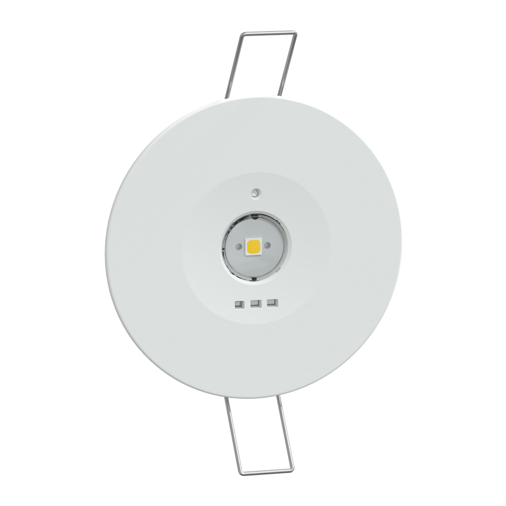Exiway Smartbeam - Bloc Amb encastré Adressable Dicube 550lm - 1h-IP42-IK04