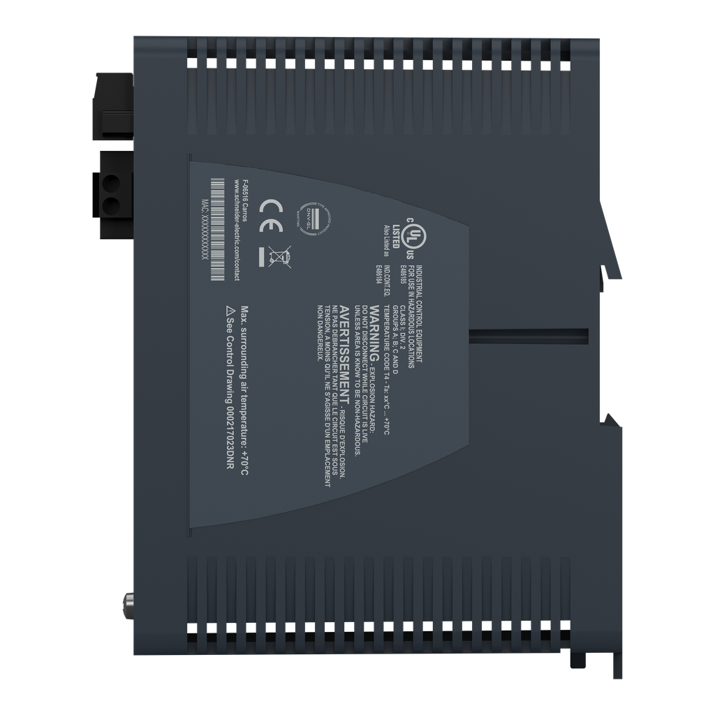Modicon Switch administré Etendu - 8 ports cuivre - Harsh