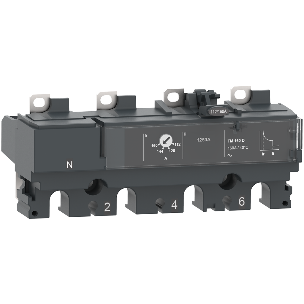 ComPacT NSX - Déclencheur magnéto-thermique - TM-D 100A - 4P3D pour NSX100