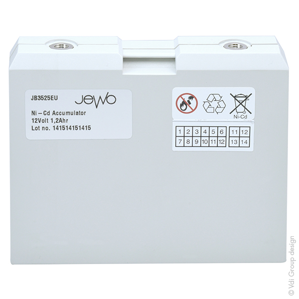 Unité(s) Batterie médicale rechargeable Hellige Marquette 12V 1.2Ah