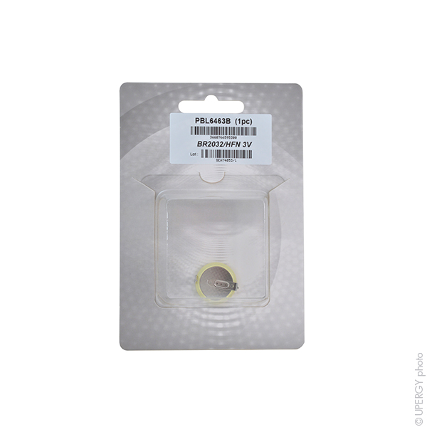 Blister(s) x 1 Pile bouton lithium blister BR2032/HFN PANASONIC 3V 190mAh