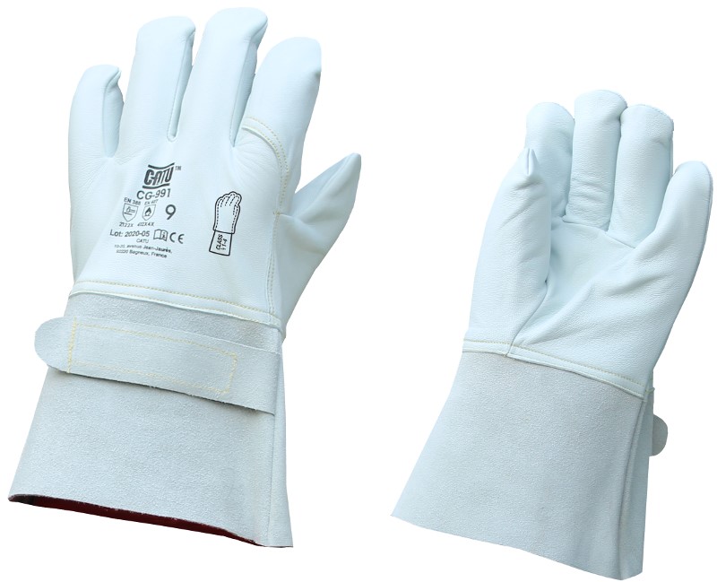 Surgants en cuir pour gants isolants, domaine HT taille 12
