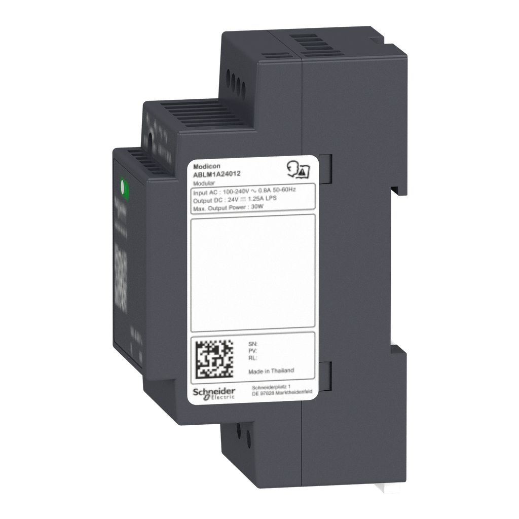 Modicon ABL - alimentation à découpage - 2,1A - 100à240Vca mono/biphasé - 12Vcc