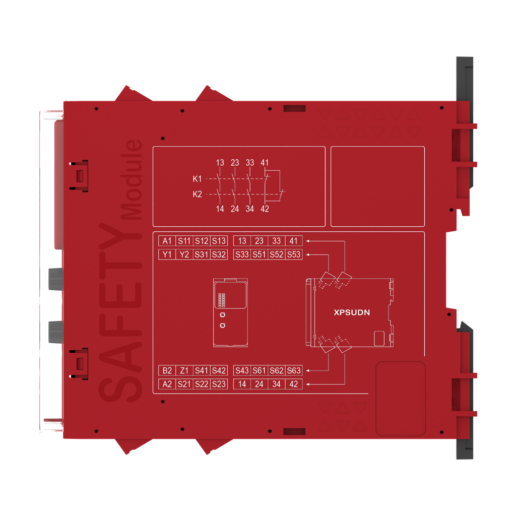 Preventa XPSU - module sécurité multifonctions - Cat4 - 3F 1O - 48-230V - vis