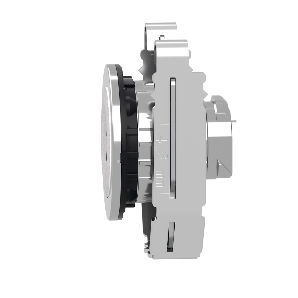Harmony XB4 - tête bouton poussoir à impulsion - flush - marqué - blanc