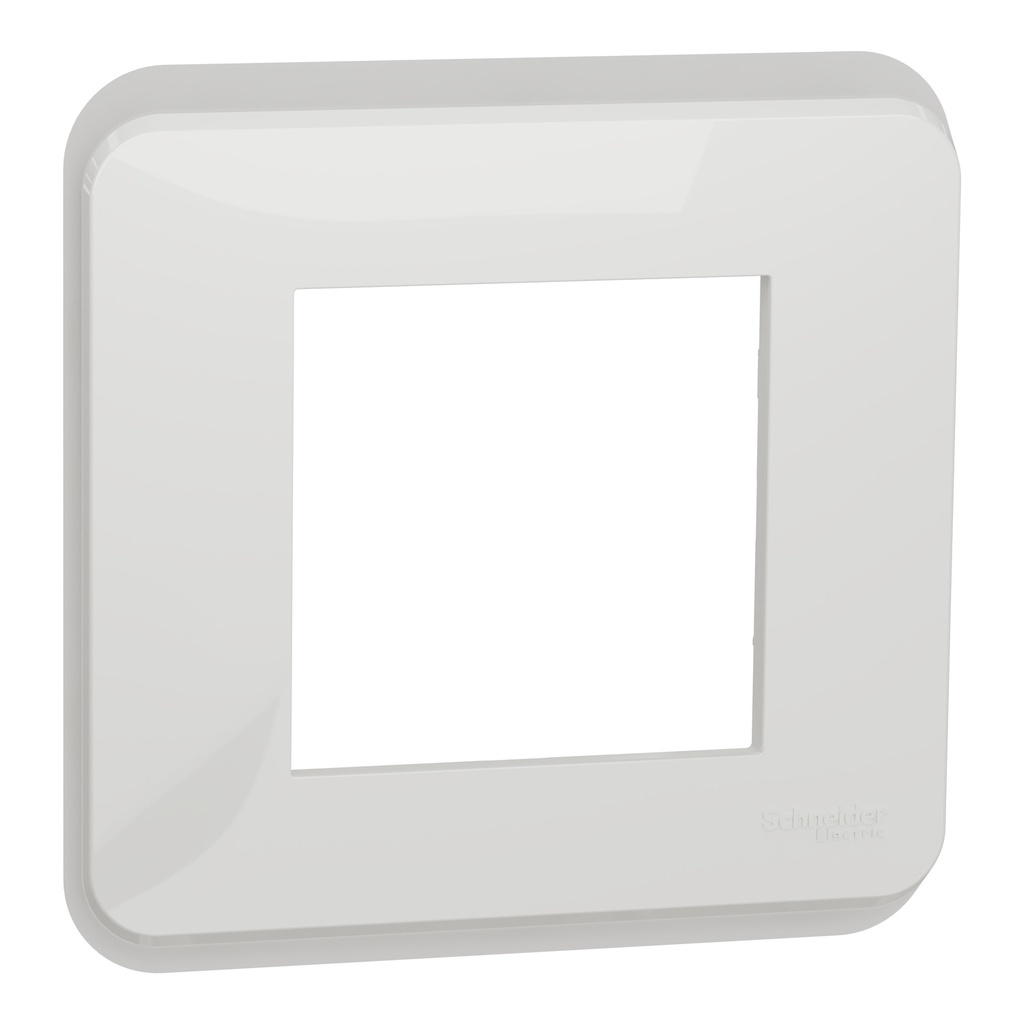 Unica Pro - plaque de finition - Blanc - 1 poste