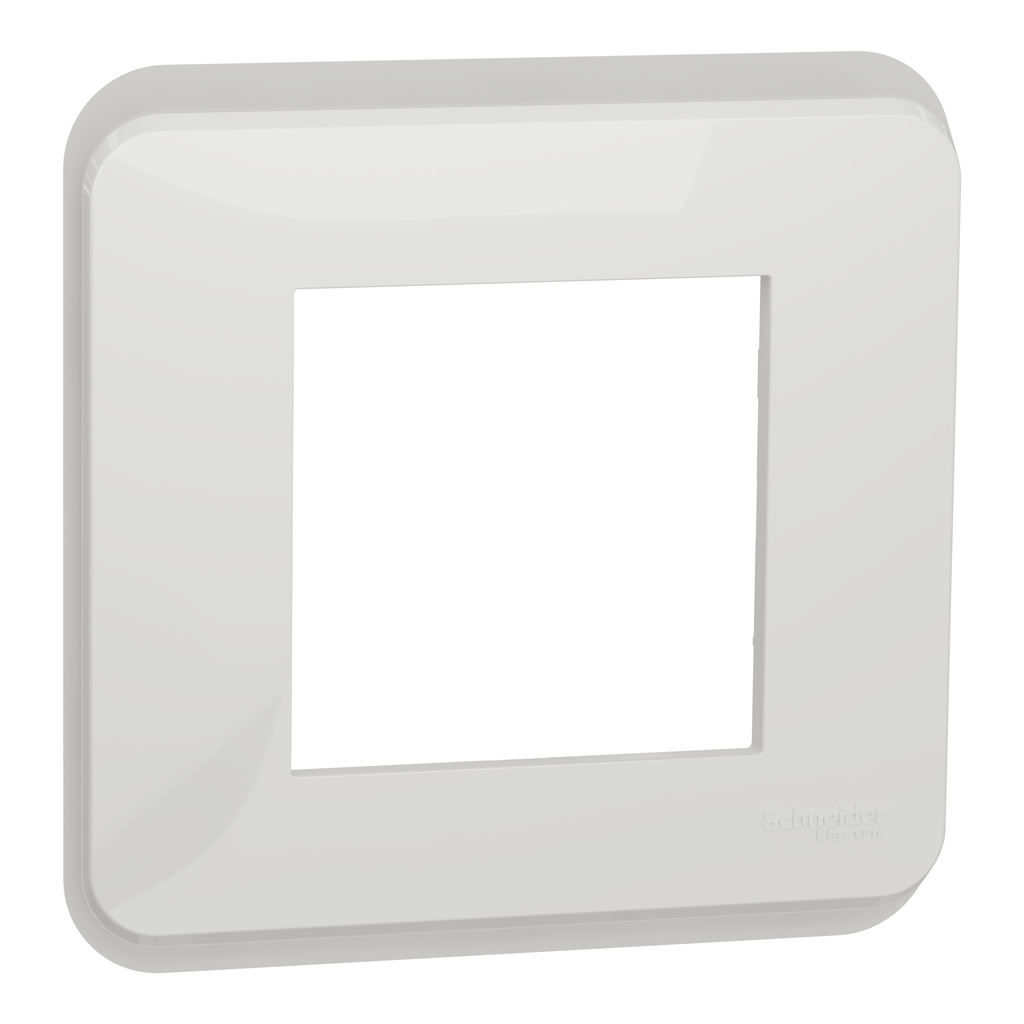 Unica Pro - plaque de finition - Blanc - 1 poste