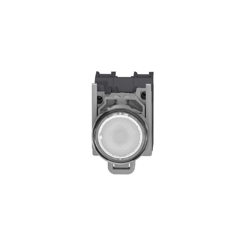 Harmony XB4 - bouton poussoir lumin impuls Atx gaz - Ø22 - blanc - 2F - 24/250V