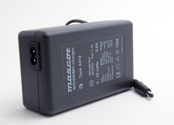 Unité(s) Chargeur NiCd/NiMH 6 à 12 cellules/3A 110-230V Mascot 2415 Timer sécuri