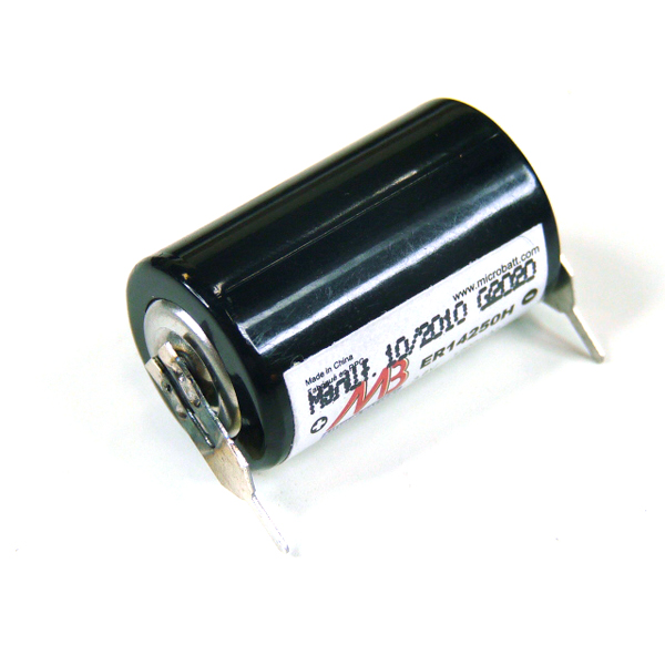 Pile(s) Pile lithium ER14250H 1/2AA 3.6V 1200mAh P2