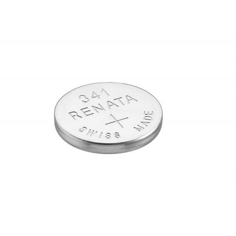 Blister(s) x 1 Pile bouton oxyde argent 341 RENATA 1.55V 15mAh