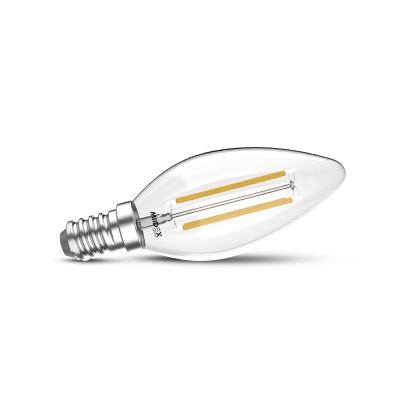 LED FIL COB FLAMME E14 4.5W 2700K CLR DIM BOITE