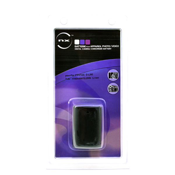 Blister(s) x 1 Batterie appareil photo - caméra 7.2V 1700mAh