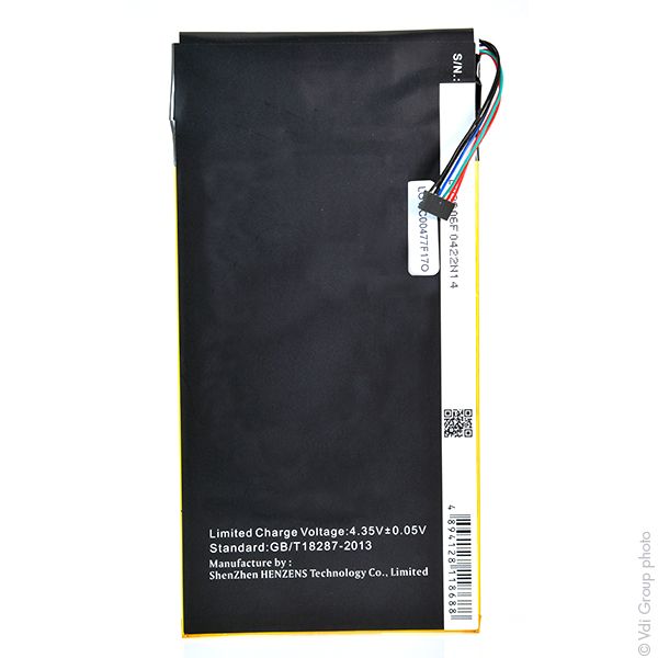 Batterie(s) Batterie tablette 3.8V 5000mAh