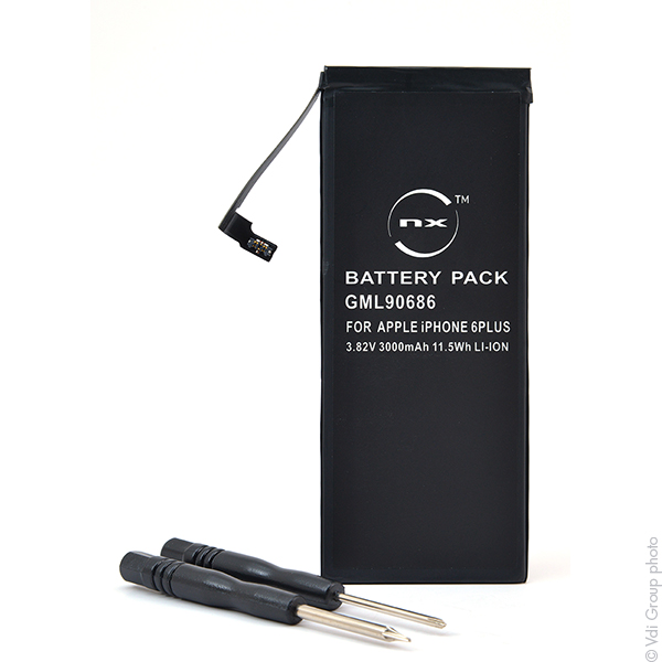 Blister(s) x 1 Batterie téléphone portable pour iPhone 6 Plus 3.82V 3000mAh