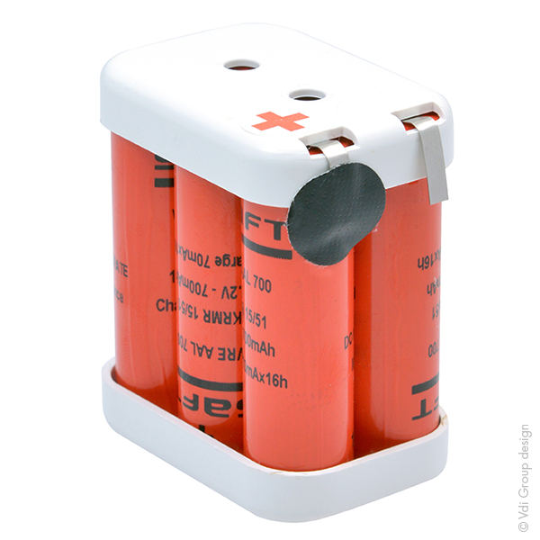 Batterie(s) Batterie Nicd 6 VRE AA 700 7.2V 700mAh