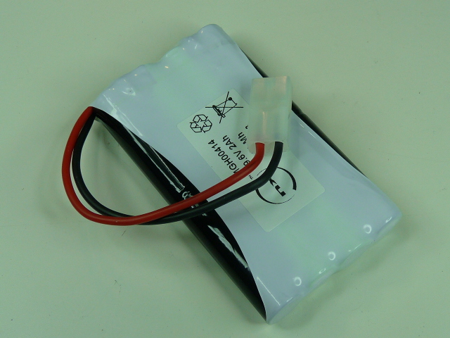Pack(s) Batterie Nimh 8x AA NX 8S1P ST5 9.6V 2Ah Tamya