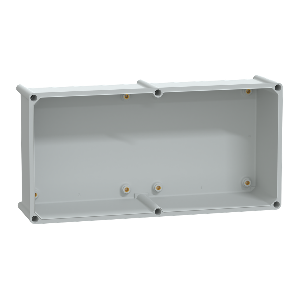 PanelSeT PLS - Boite opaque polycarbonate 27x54x23 Ral 7035