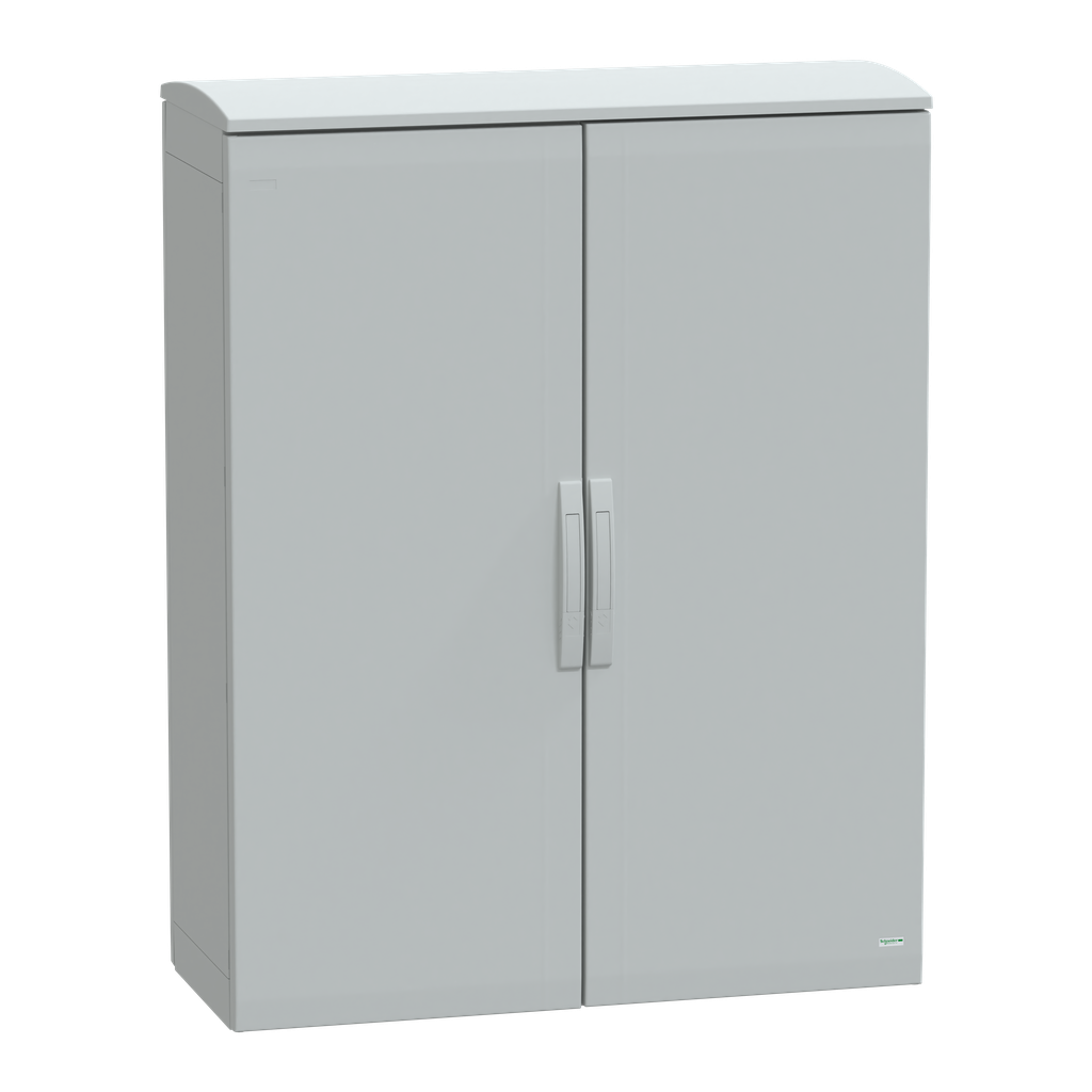 PanelSeT - Armoire polyester toit 1250x1000x420 - IP44 Ral 7035