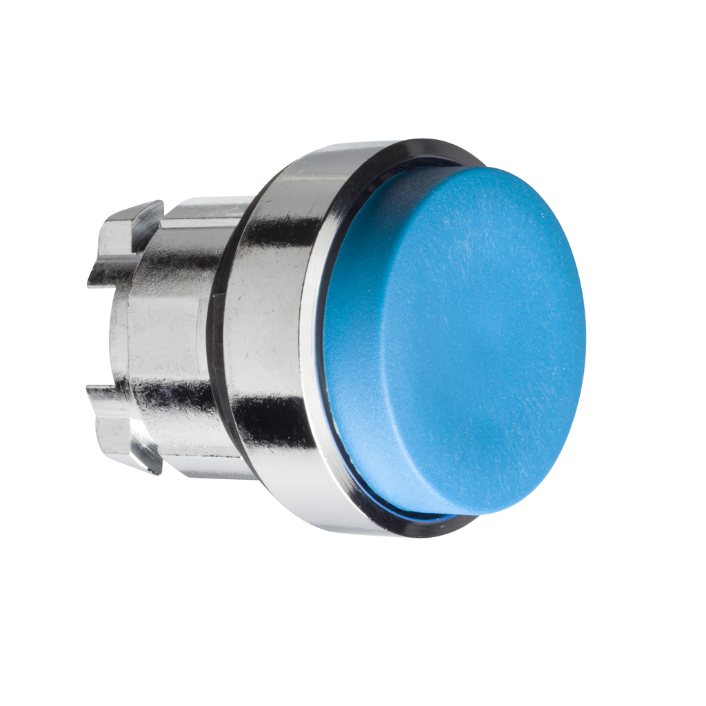 Harmony XB4 - tête bouton poussoir à impulsion - Ø22 - dépassant - bleu