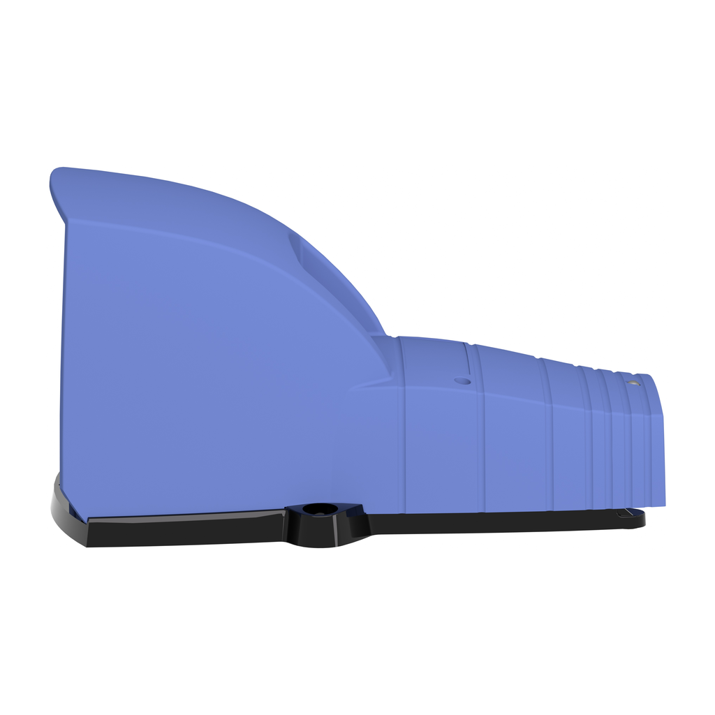 Preventa XPEB - inter. à pied - simple - avec capot - plast.- bleu - 2O+2F