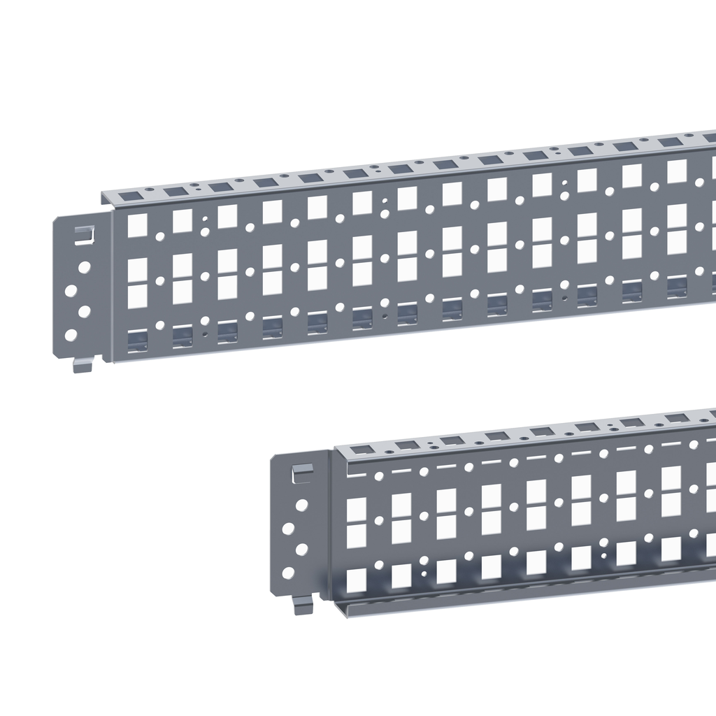 PanelSeT - 2 traverses perforées fixation rapide 3 rangées - 90x500mm
