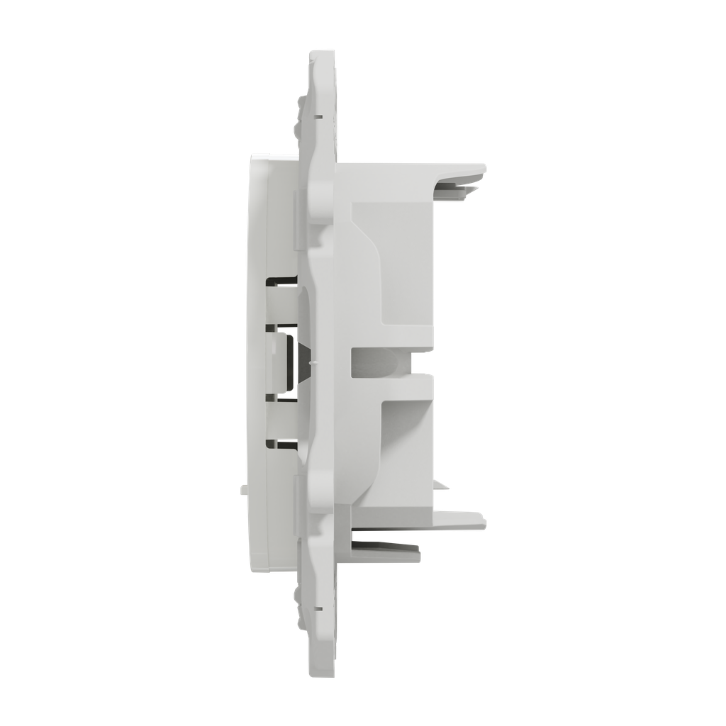 Odace 2011 - prise RJ45 - blanc - sans connecteur (empreinte Infraplus)