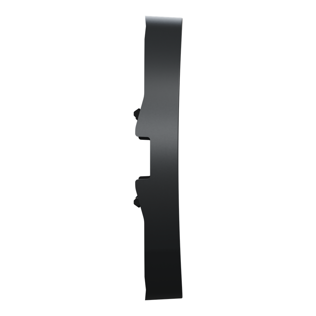 Odace 2011 - 2 demi enjoliveur anthracite - livré sans LED