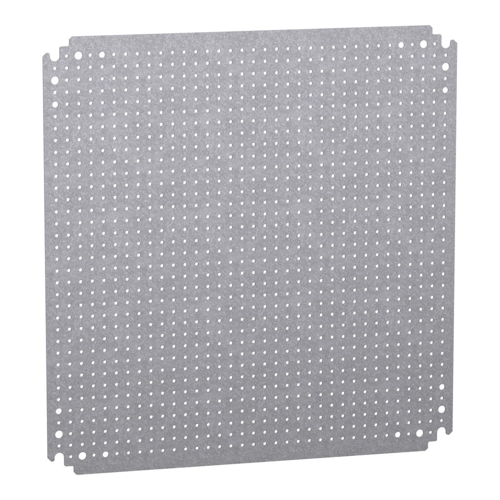PanelSeT - châssis microperf. - acier galva. - coffret H=500xL=500mm