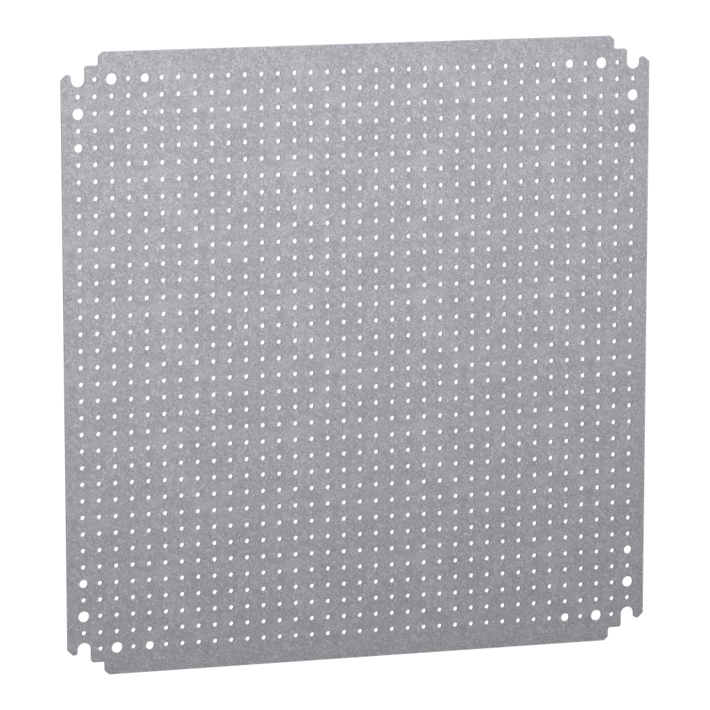 PanelSeT - châssis microperf. - acier galva. - coffret H=500xL=500mm