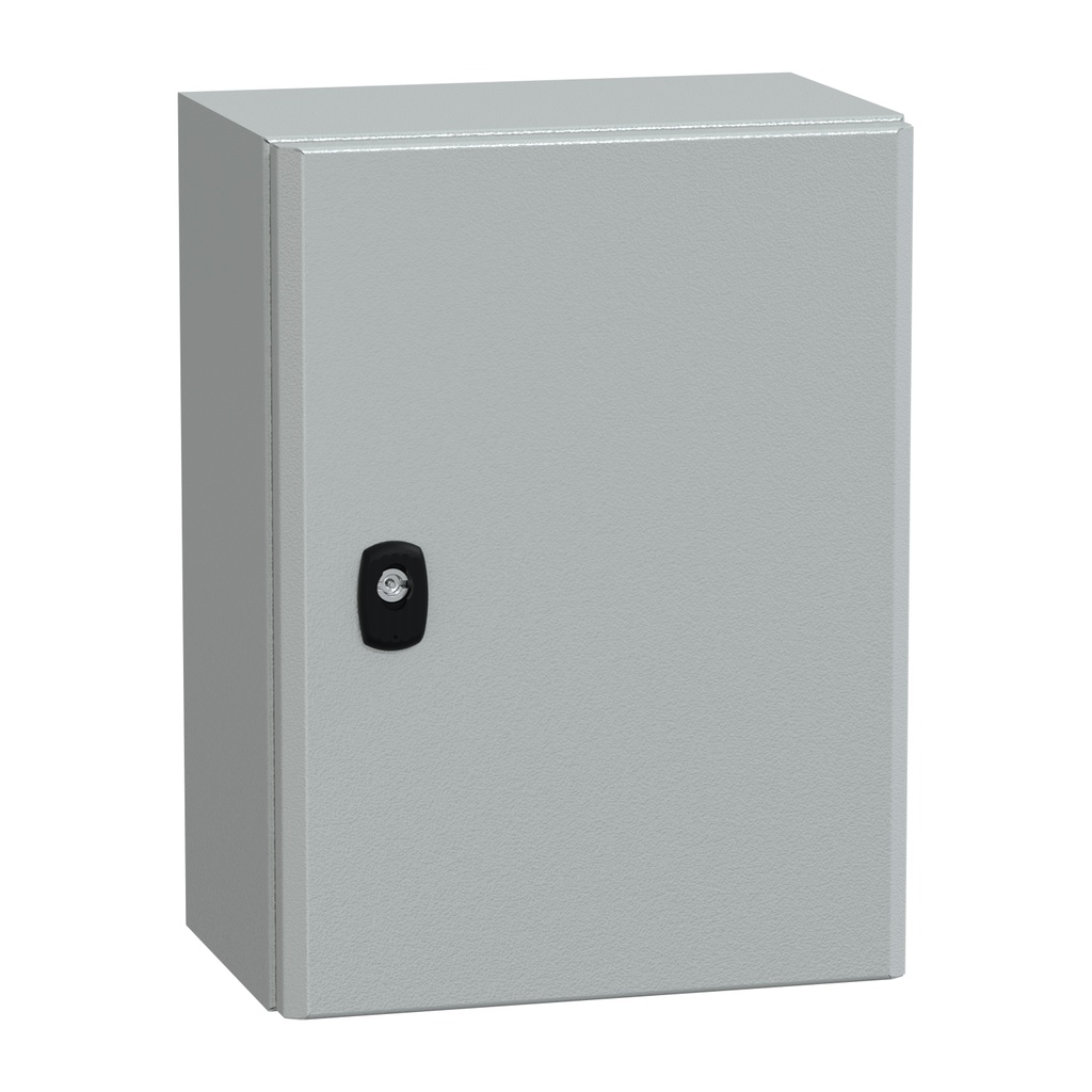 PanelSeT S3D - Enveloppe acier - H600xL400xP200 - porte pleine
